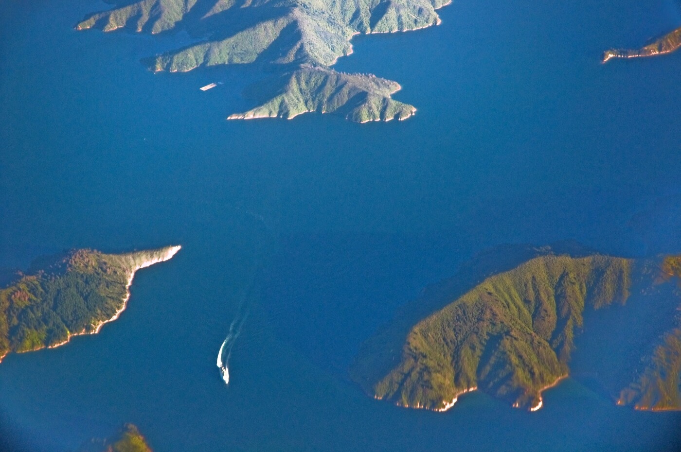 Traghetto nel Tory Channel nei Marlborough Sounds